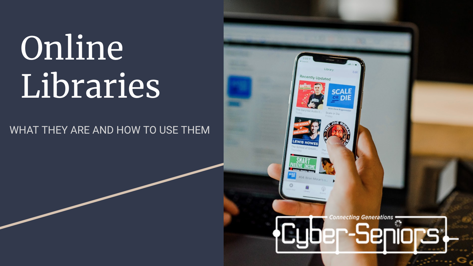 How to Use Online Libraries - Cyber-Seniors Inc.