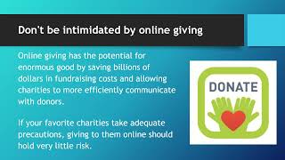 How to Donate Online Safely - Cyber-Seniors Inc.